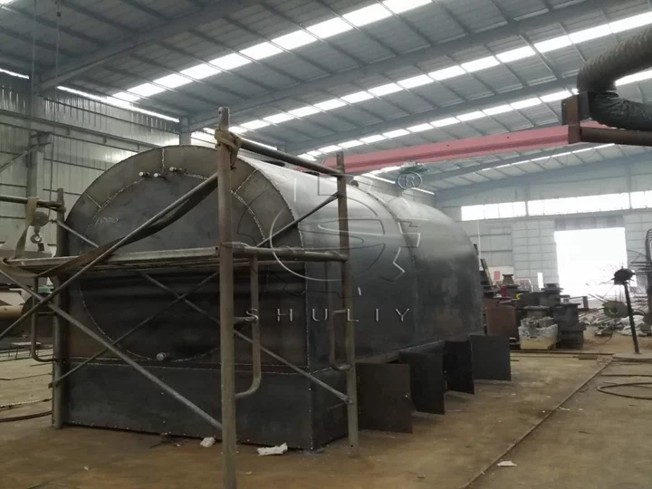 машина для производства древесного угля для бизнеса