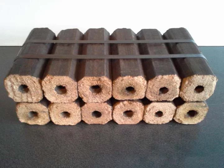 wood sawdust briquettes
